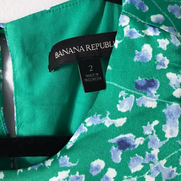 BANANA REPUBLIC RACER NECK ASYMMETRICAL DRESS - Picture 5 of 8